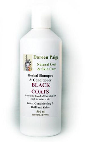 doreen paige black coats shampoo conditioner